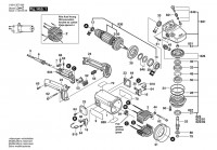 Bosch 0 601 357 060 GWS 20-230 Angle Grinder 115 V / 061 - US Spare Parts